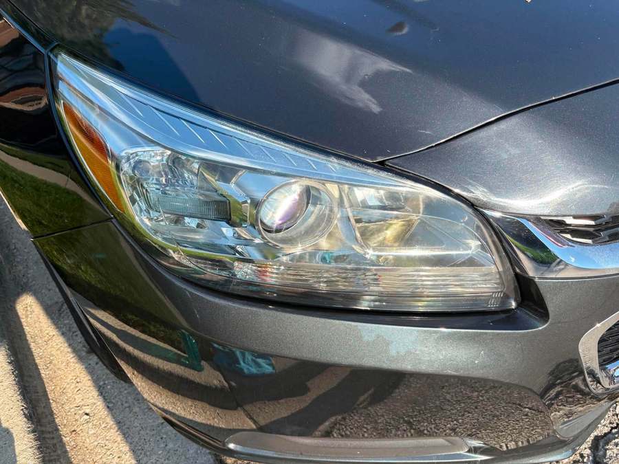 Same headlight clear and bright after restoration